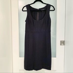 Banana Republic Scoopneck Dress (Black) Size 4